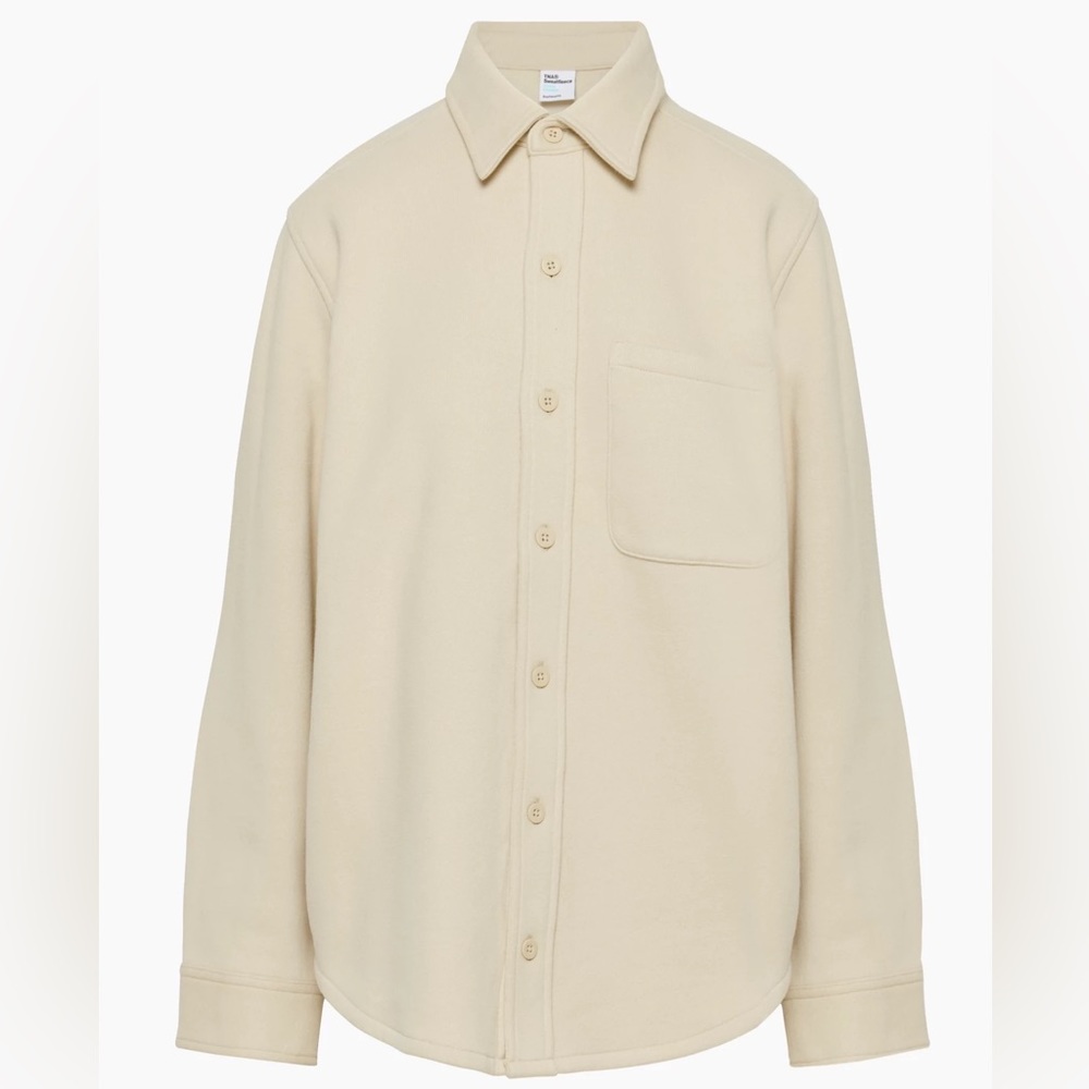 Tna
Cozy Fleece Boyfriend Shirt
Fleece button-up shirt jacket